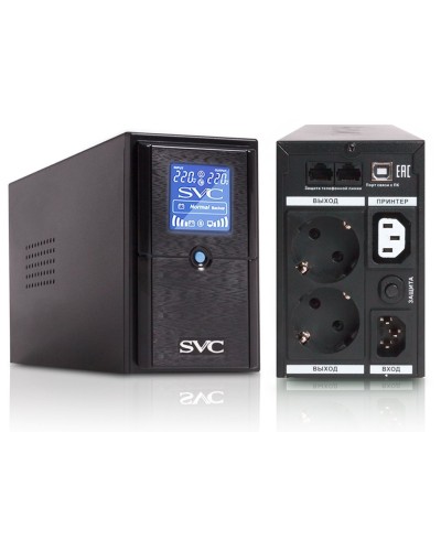 SVC V-650-L-LCD. Источник бесперебойного питания. SVC в Махачкале