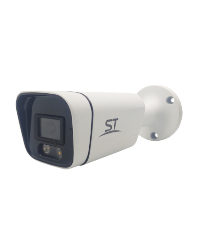 ST-S3523 FULLCOLOR CITY (2.8) (белый). Видеокамера IP цилиндрическая. Space Technology в Махачкале