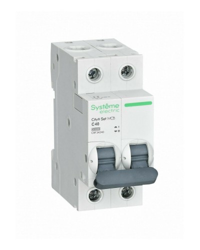 City9 Set 2P 40А 4.5kA С (C9F34240). Автоматический выключатель. Systeme Electric в Махачкале
