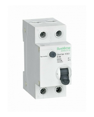 City9 Set 1P+N С 40А 4.5kA 30мА A 230В (C9D55640). Автоматический выключатель дифференциального тока. Systeme Electric в Махачкале