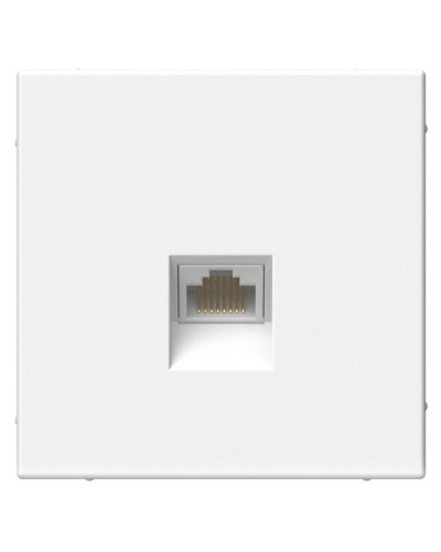 ArtGallery розетка RJ45, кат. 6Е, скрытой установки, механизм, белый (GAL000186). Розетка компьютерная. Systeme Electric в Махачкале