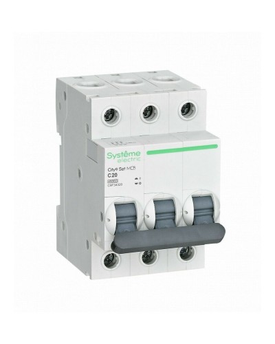 City9 Set 3P 20А 4.5kA С (C9F34320). Автоматический выключатель. Systeme Electric в Махачкале