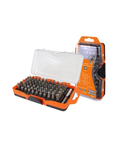 Набор бит №4, 66 бит: SL, PH, PZ, HEX, TORX, SQ,  удлинитель, сталь CR-V «Алмаз» TDM (SQ1019-0104): Набор бит в Махачкале
