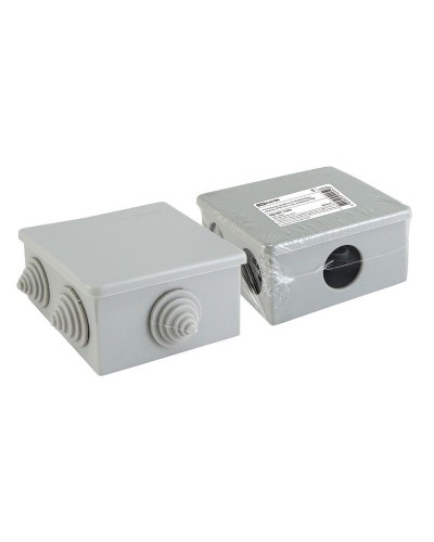 Распаячная коробка ОП 80х80х40мм, крышка, IP44, 6 вх. TDM (SQ1401-1235). Распаячная коробка ОП. TDM ЕLECTRIC в Махачкале