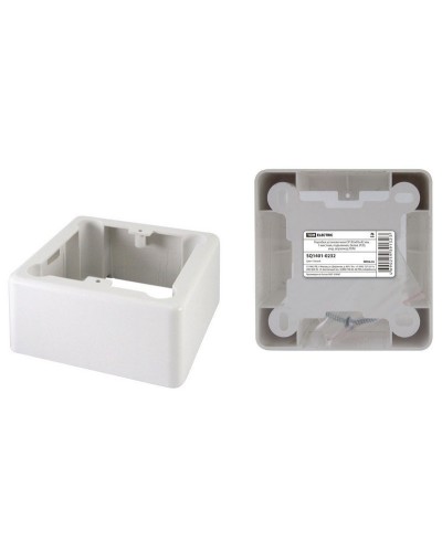 Коробка установочная ОП 85х85х42мм, 1-местная, подъемная, белая, IP20 TDM (SQ1401-0232). Коробка установочная ОП. TDM ЕLECTRIC в Махачкале