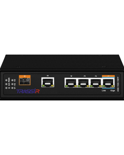 TR-NS15061S-150-4POE. Коммутатор с PoE. Trassir в Махачкале