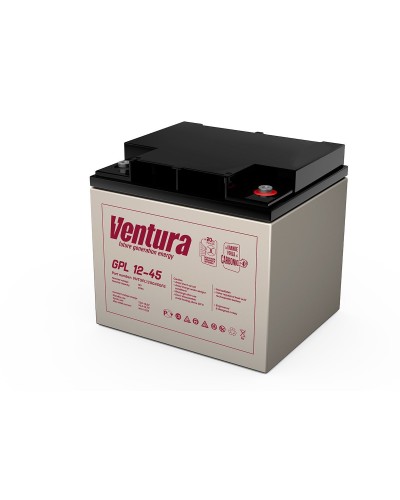Ventura GPL 12-45. Аккумулятор герметичный свинцово-кислотный. Ventura в Махачкале