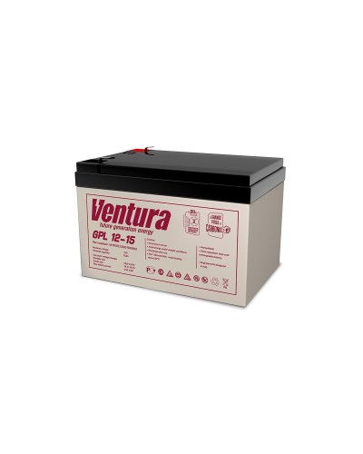 Ventura GPL 12-15. Аккумулятор герметичный свинцово-кислотный. Ventura в Махачкале