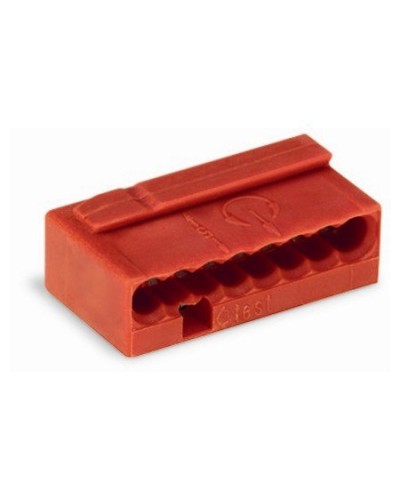 WAGO 243-808 Клемма MICRO 8-проводная красная. Клемма для распределительных коробок. WAGO в Махачкале