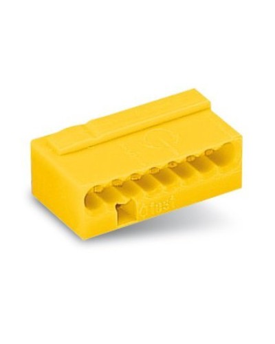 WAGO 243-508 Клемма MICRO 8-проводная желтая. Клемма для распределительных коробок. WAGO в Махачкале