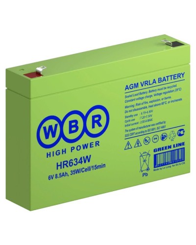 WBR HR634W. Аккумулятор герметичный свинцово-кислотный. WBR в Махачкале