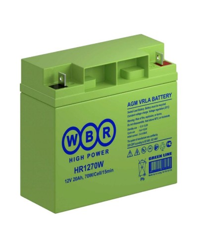 WBR HR1270W. Аккумулятор герметичный свинцово-кислотный. WBR в Махачкале