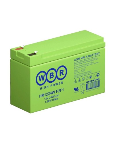 WBR HR1224W F2F1. Аккумулятор герметичный свинцово-кислотный. WBR в Махачкале
