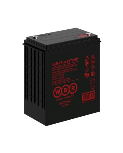 WBR EVX330-6G. Аккумулятор герметичный свинцово-кислотный. WBR в Махачкале