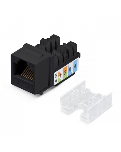 WR-KJ-RJ45-C5E-90-SW-BK. Вставка Keystone Jack RJ-45. WRLine в Махачкале