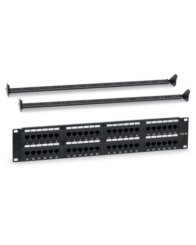 WR-PL-48-C5E-D. Патч-панель 19. WRLine в Махачкале
