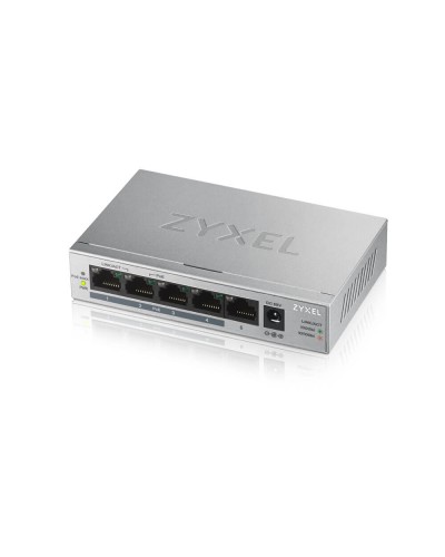 GS1005HP-EU0101F. Коммутатор сетевой PoE неуправляемый. ZYXEL в Махачкале