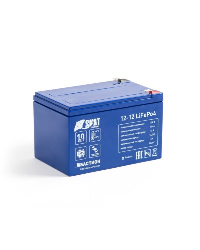 Skat i-Battery 12-12 LiFePo4 (646). Li-Ion аккумулятор. Бастион в Махачкале