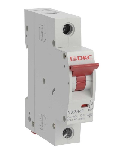 YON max MD63N 1P 25А 6кА C (MD63N-1PC25). Автоматический выключатель. ДКС в Махачкале
