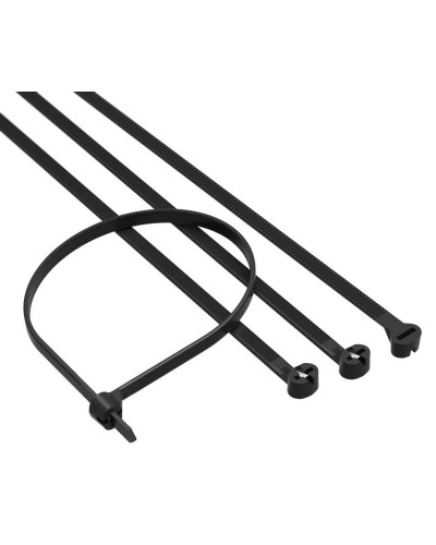 Хомут 2,5x100 P6.6, черный (100шт) (21303SR): Хомут с двойным замком в Махачкале