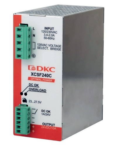 Источник питания однофазный, 240Вт, 5А, 48В (XCSF240DP). Источник питания OPTIMAL POWER однофазный, с ORing диодом. ДКС в Махачкале