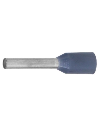 Наконечник-гильза НШВИ 0.75-06, серый (100 шт) (IF0.75-06GR). Наконечник-гильза с изолированным фланцем. ДКС в Махачкале