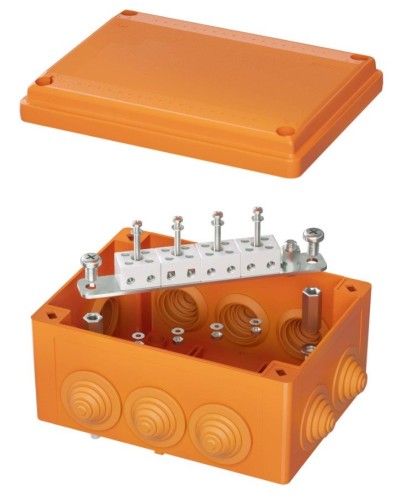Коробка FS 150х110х70 8P (FSB21804). Коробка ответвительная огнестойкая из термопласта. ДКС в Махачкале