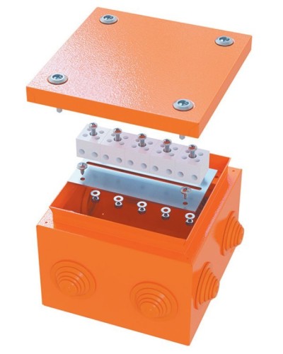 Коробка FS 150х150х80 5P (FSB30516): Коробка ответвительная огнестойкая стальная в Махачкале