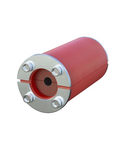 Проходка круглая, нержавеющая, D200х70 мм для кабелей D138-170 мм (DXF311A): Проходка круглая, нержавеющая в Махачкале