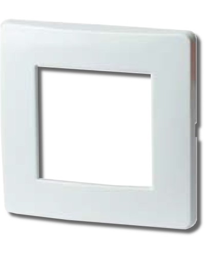 Рамка на 2 модуля (одноместная), белая (75010W): Рамка одноместная, Brava в Махачкале