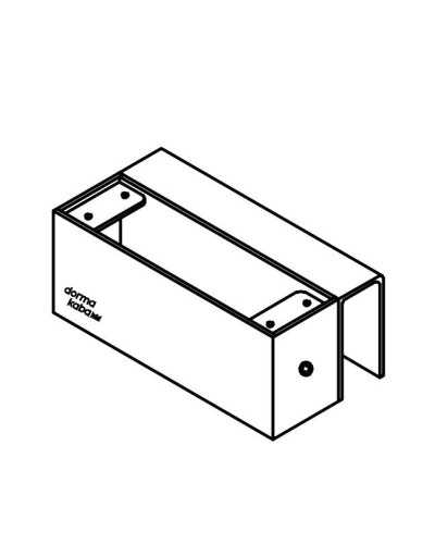 DBA-101 Glass Comfort. Комплект монтажный для цельностеклянной створки, для совместной работы с замком DB100.. dormakaba в Махачкале