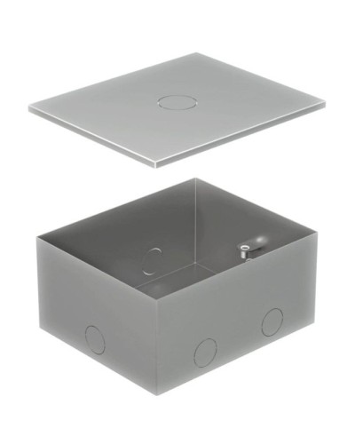 Коробка металлическая с крышкой для заливки в пол BOX/4 (70141): Коробка металлическая с крышкой для заливки в пол 159,6х133,6х75 мм, для люков 70040 в Махачкале