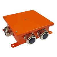 Коробка SMB165 металлическая 164х164х65, 6P (0,15-2,5 мм²) (56039E). Коробка, огнестойкая. Экопласт