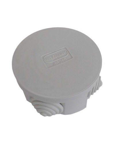 Коробка 3001 D70x36, 4 вых, IP55, серая (44001). Коробка монтажная. Экопласт в Махачкале