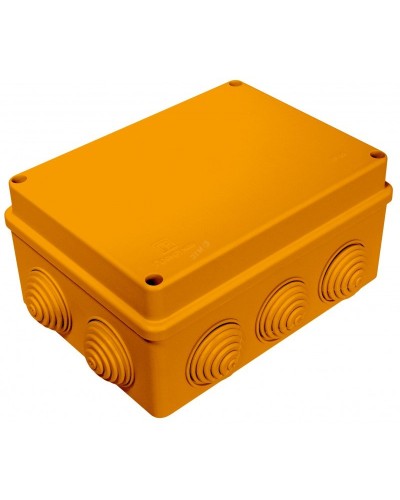 Коробка JBS150 150х110х70, 10 вых., 10P (1,5…6мм²) (43249HF): Коробка монтажная, огнестойкая, без галогена в Махачкале