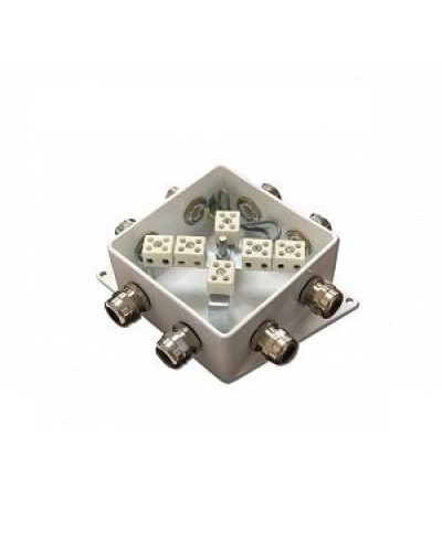 КМ-О (12к*10,0)-IP66-120х120, семь вводов: Коробка монтажная огнестойкая в Махачкале