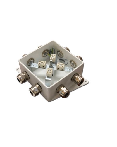 КМ-О (8к)-IP66-120х120, четыре ввода. Коробка монтажная огнестойкая. Гефест в Махачкале