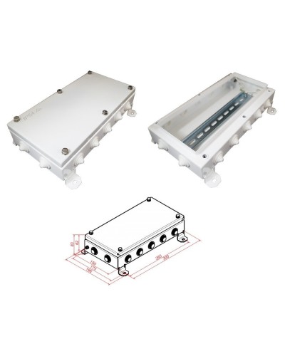 КМ IP55-1530. Коробка монтажная электротехническая. Гефест в Махачкале
