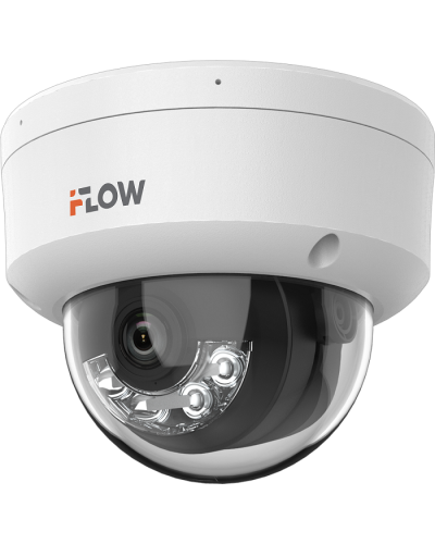 F-IC-2442C2MS(4мм). Бюджетная IP-видеокамера купольная. i-FLOW в Махачкале