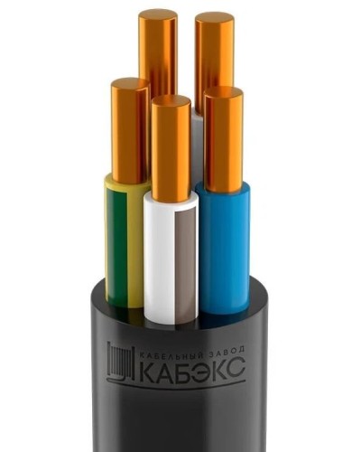 ППГнг(А)-HF 5х10 ОК (N PE) 0,66кВ Кабэкс (ТХМ00132588). Кабель силовой, не распространяющий горение, не содержащих галогенов. Кабэкс в Махачкале