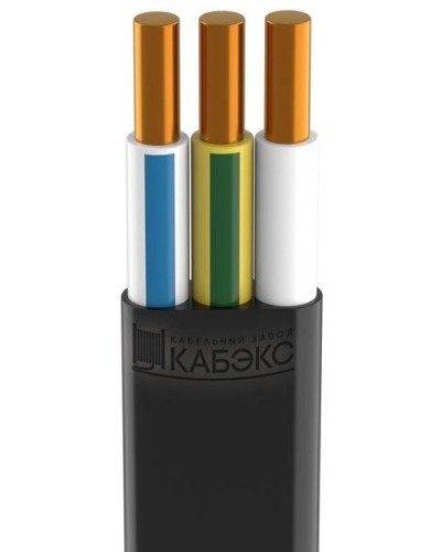 ВВГ-Пнг(А)-LS 3х1,5 ОК (N PE) 0,66кВ Кабэкс (ТХМ00375256). Кабель силовой огнестойкий, не распространяющий горение, с низким дымо- и газовыделением. Кабэкс в Махачкале