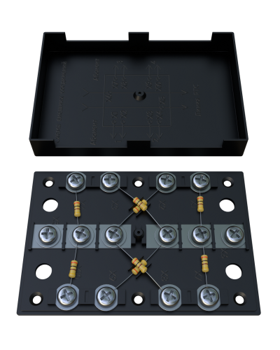 KRA-4 300 Om black (MEC42104). Коробка на 4 абонента. МЭК-Электрика в Махачкале