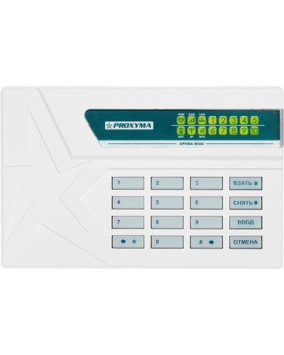 W500RL+ Optima. Объектовый прибор с встроенными GSM, РПП Ладога-РК/Ладога-РК+, и проводными шлейфами. Проксима в Махачкале