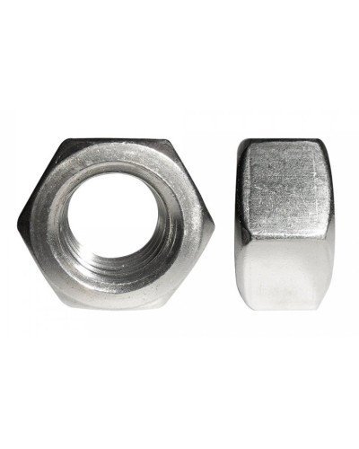 Гайка шестигранная нержавеющая (А2) M8 (DIN 934) (500 шт) (PR08.7456). Гайка шестигранная нержавеющая (А2). Промрукав в Махачкале