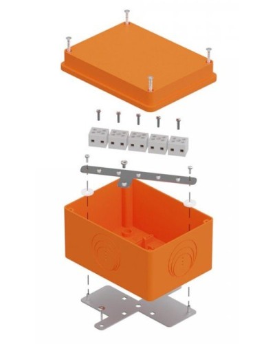 Коробка огнестойкая 150х110х90 E15-E120 для о/п (40-0351-FR6.0-10). Коробка огнестойкая для открытой установки. Промрукав в Махачкале