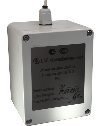 ZB-5-QC с DRTB-2 исп.01. Монтажная зонная коробка. Спецавтоматика, Москва в Махачкале