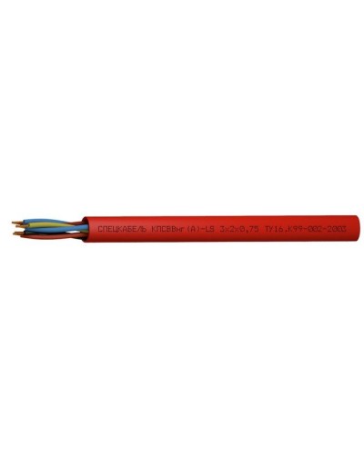 КПСВВнг(А)-LS 3х2х1,5 (Спецкабель). Кабель симметричный для систем сигнализации и управления, групповой прокладки, с пониженным дымо- и газовыделением. Спецкабель в Махачкале