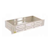 ШКОС-Л-2U/4-48-FC/ST/SC/LC~-(корпус)~ (130308-00043). Кросс оптический 19. ССД (Связьстройдеталь)