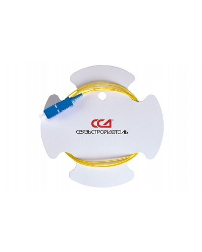 ШОС-SM/0.9 мм-SC/UPC-p/t -1.0м (130201-02538). Пигтейл оптический. ССД (Связьстройдеталь) в Махачкале
