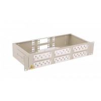 ШКОС-Л-2U/4-32-FC/ST/SC/LC~-(корпус)~ (130308-00041). Кросс оптический 19. ССД (Связьстройдеталь)